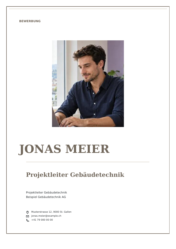 Deckblatt – Linen Frame