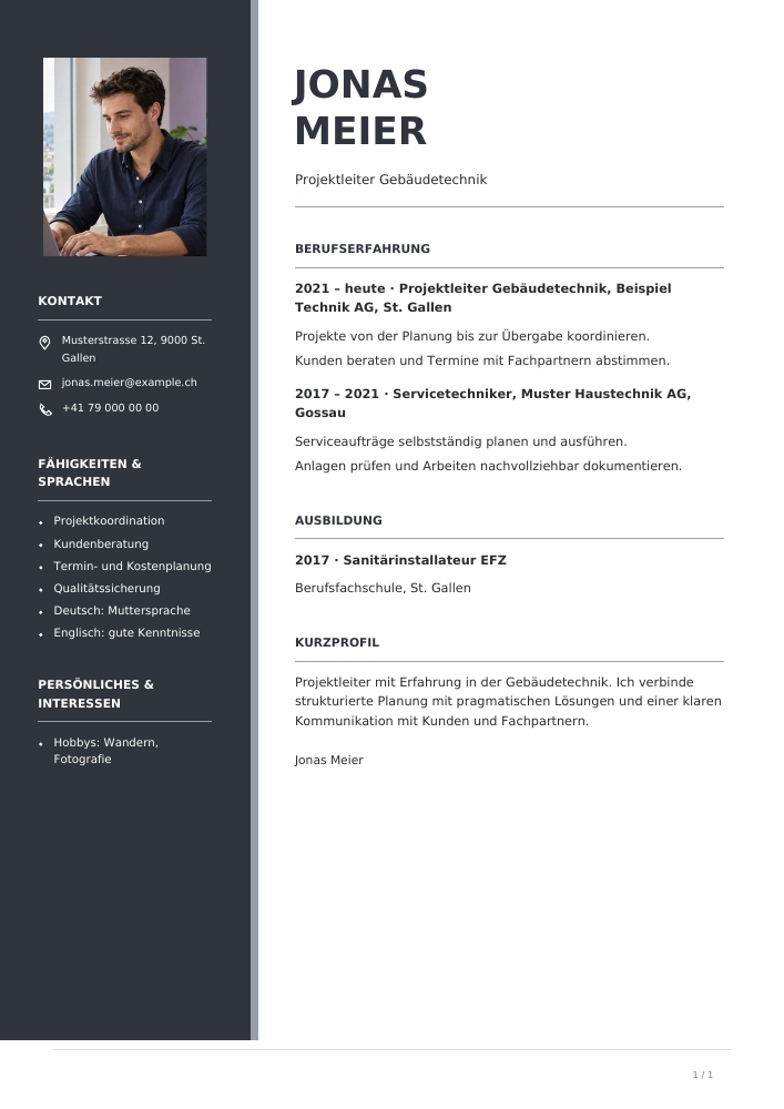 Lebenslauf – Anthracite Studio